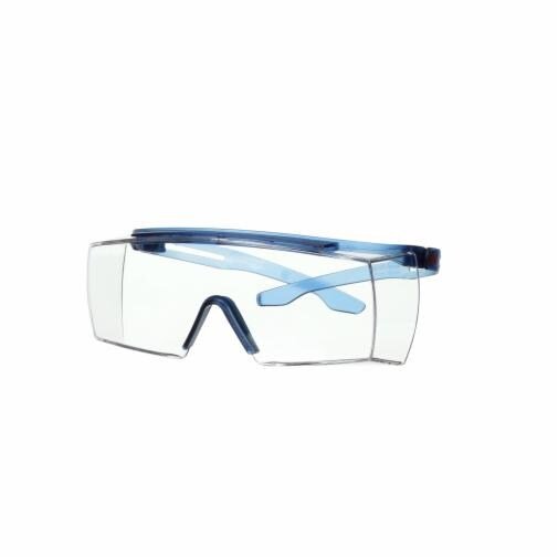 3m securefit 3700 series sf3701sgaf blu scotchgard anti fog coating leftside